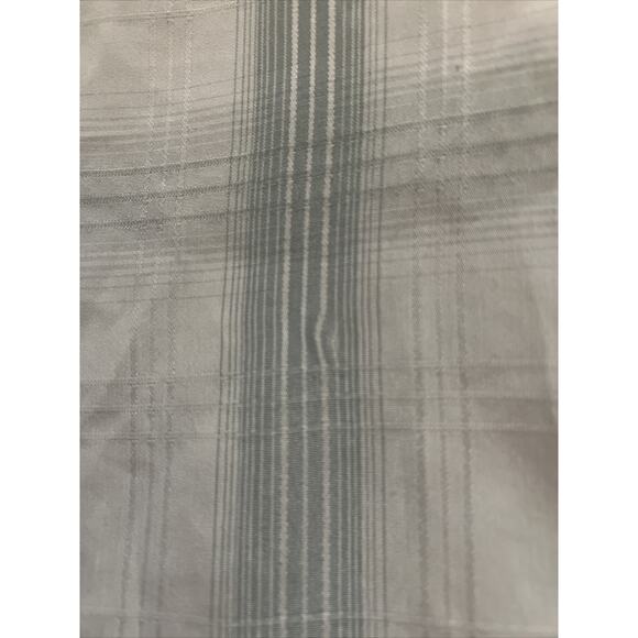 David Taylor Luxury Microfiber L Short Sleeve 2000s Y2K Casual Button Down - Picture 4 of 5